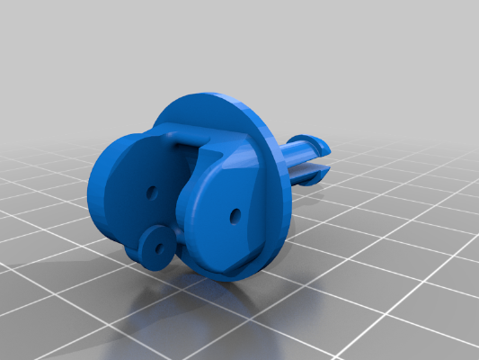 Desert fox 6WD front axle rigid & Articulated | 3d print model