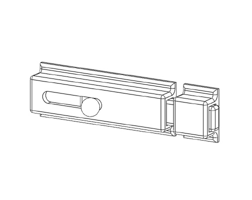 Sliding Door Bolt | 3d print model