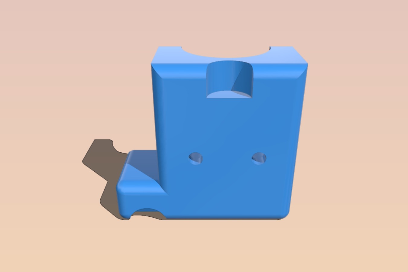 Hotend clamp E3D V6