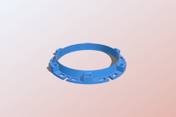 Stabilized Cup Carrier | 3d print model