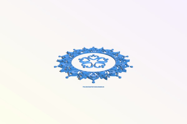 Template for circular design | 3d print model