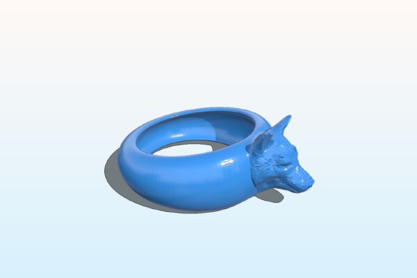 The Ring of Hircine | 3d print model