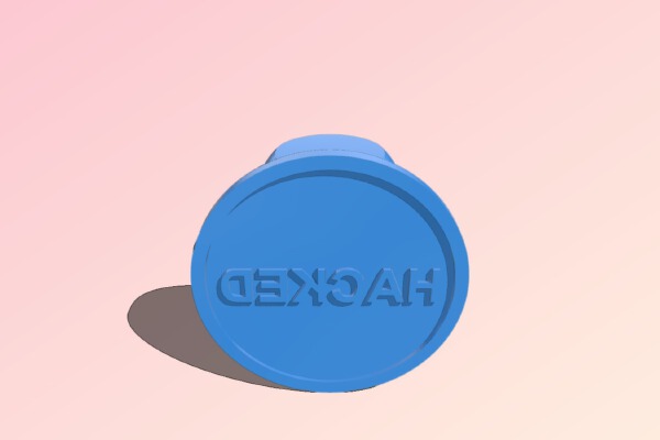 Hacked Stamp | 3d print model