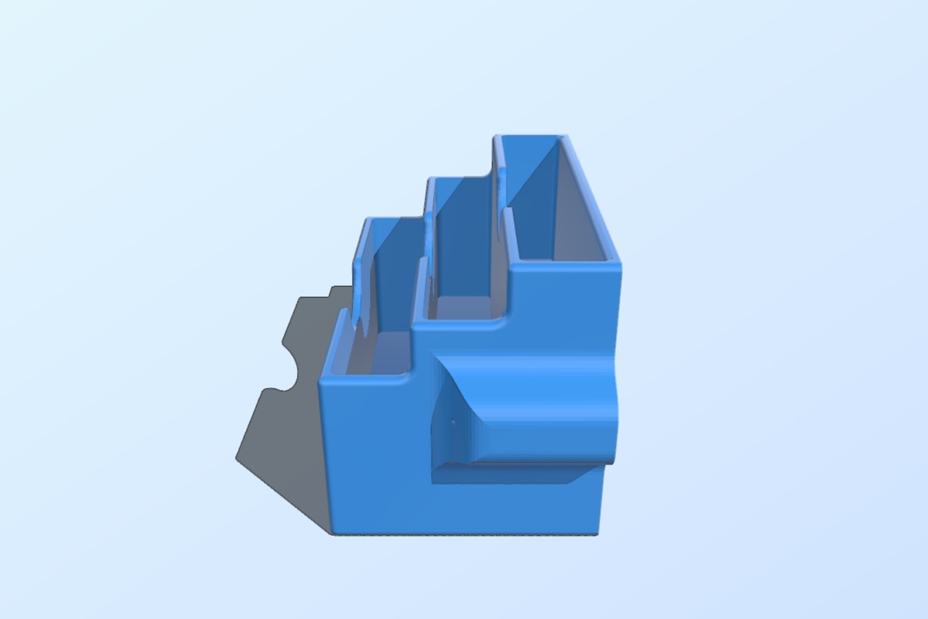 3-Tier Magnetic Business Card Holder
