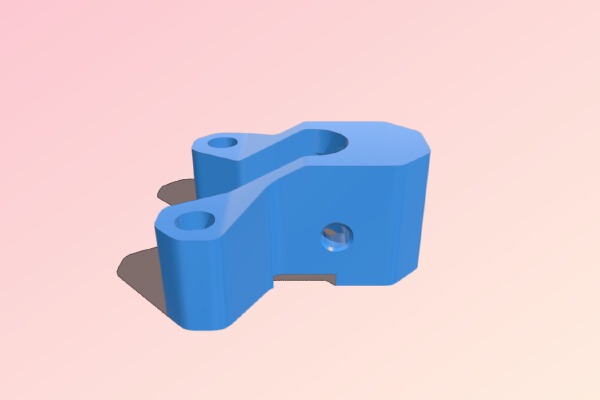 Extruder Gear Case (Printrbot Gear Head) | 3d print model