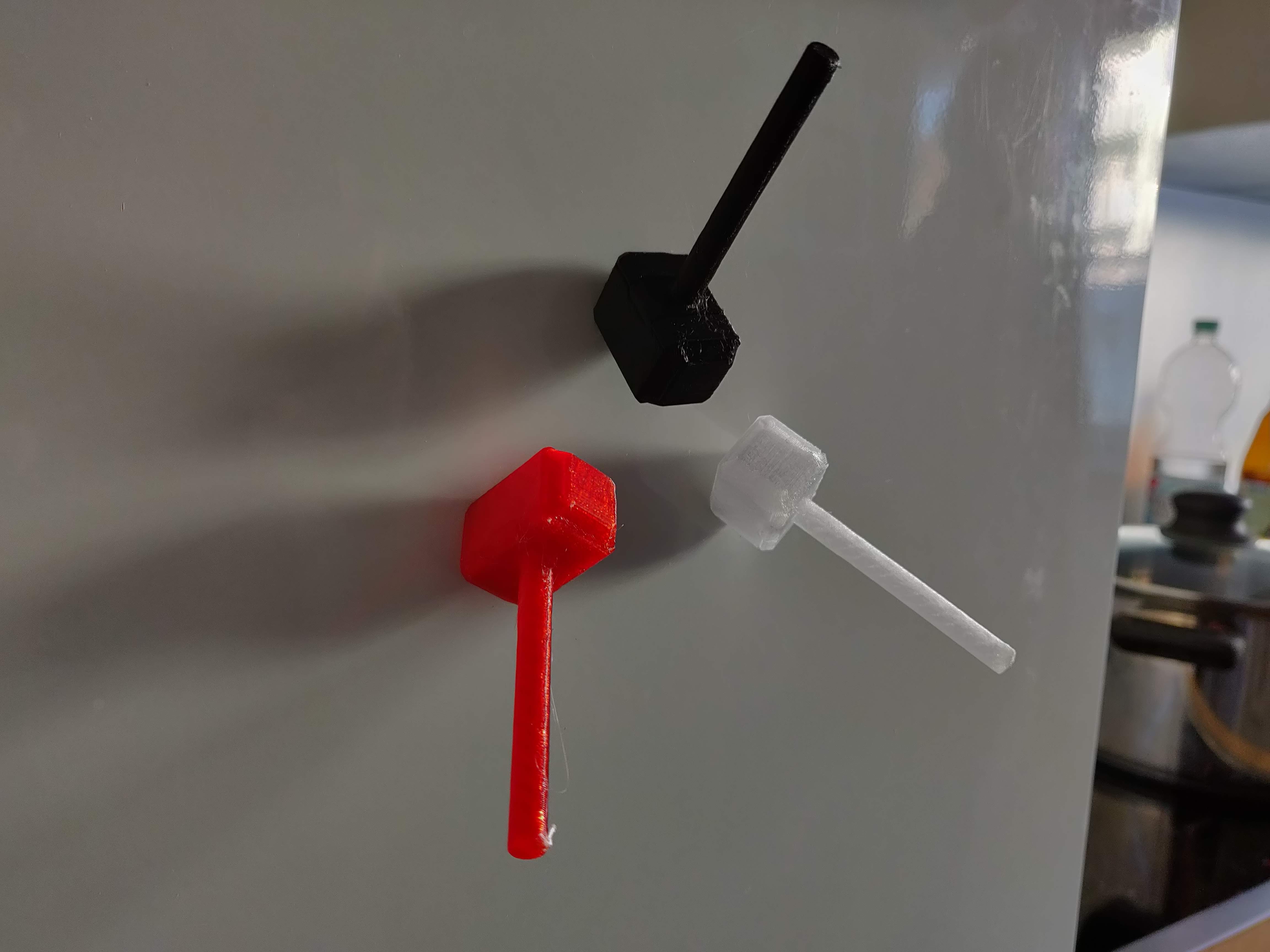 Fridge Magnet Mjolnir Thor Hammer