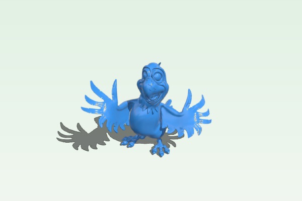 Happy parrot | 3d print model