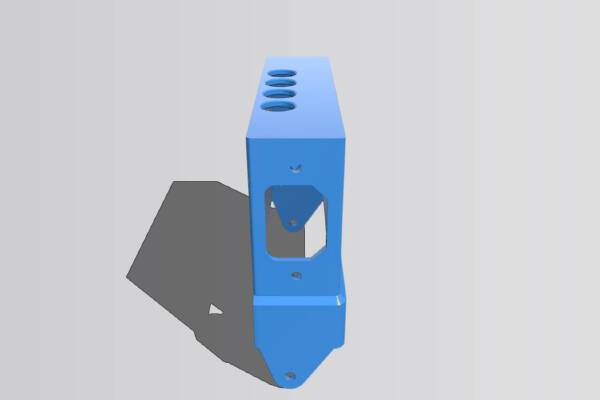 PSU Cover - Meanwell RSP 320 | 3d print model