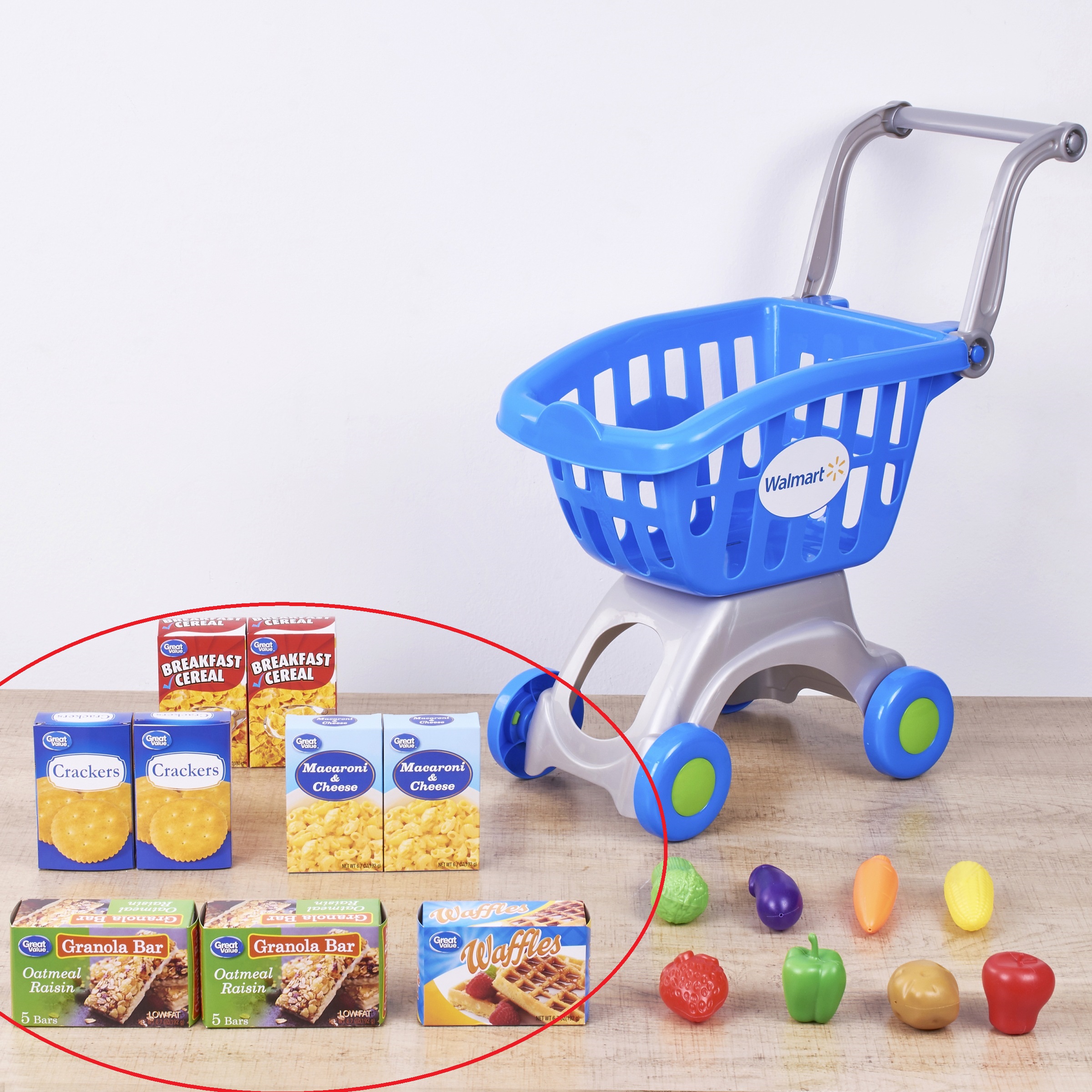 Walmart Toy Food Box Fill