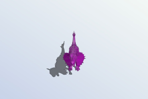 Ark Dilophosaurus | 3d print model