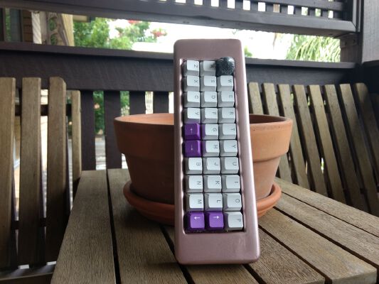 Gherkin Mechanical Keyboard Case | 3d print model