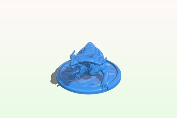 Sand Dragon | 3d print model