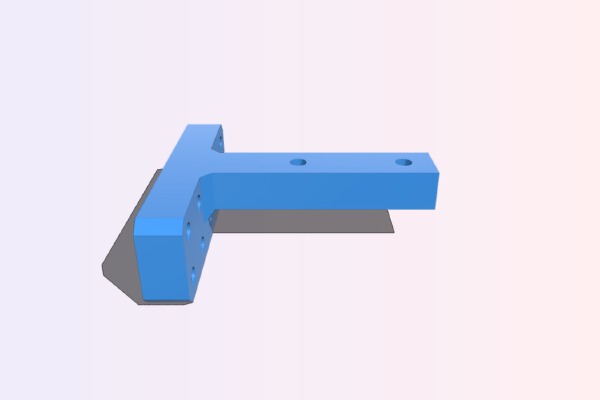 SSUPD Meshlicious custom GPU bracket - opens up all video out ports | 3d print model