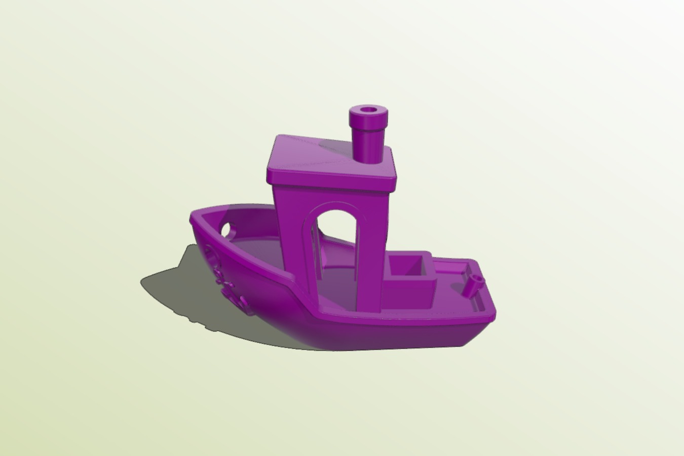 Benchy with anchors