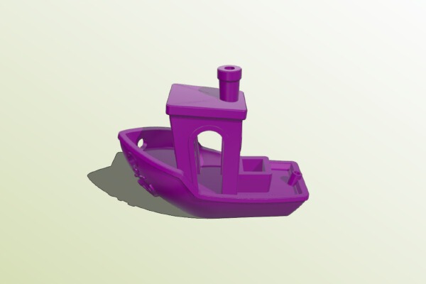 Benchy with anchors | 3d print model