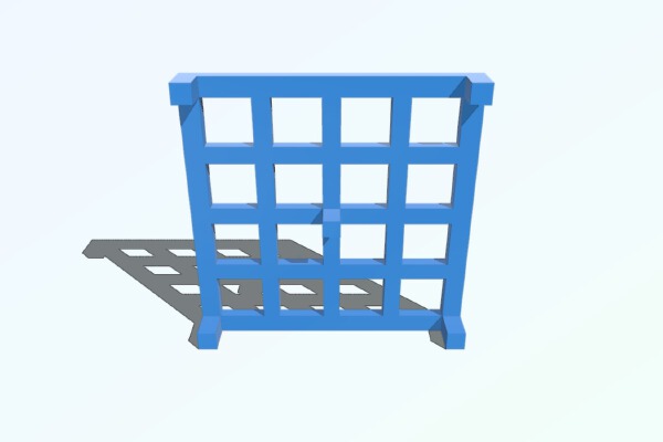 4x4 key switch tester plate | 3d print model