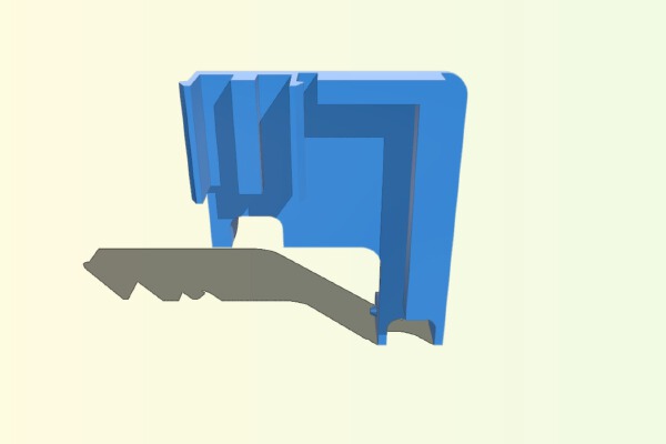 Ender 3 v2 attachment for bed and Z chains | 3d print model
