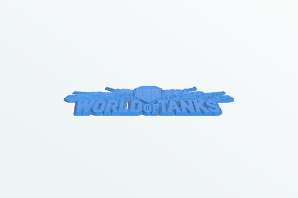 wot-tow logo | 3d print model