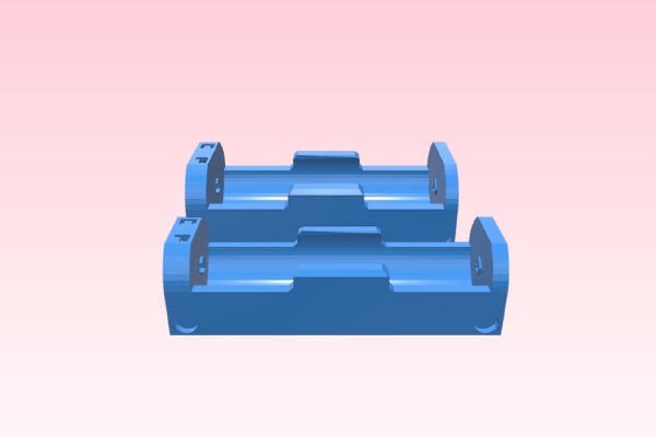 26650 18650 battery cell holder by chungpow | 3d print model