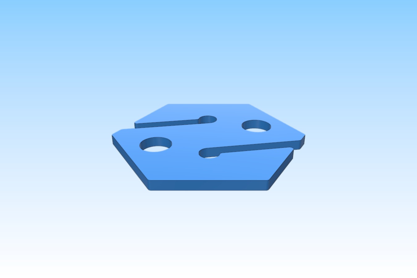 Hexacookie for cave diving