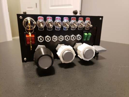Cadet Throttle Board Cover | 3d print model