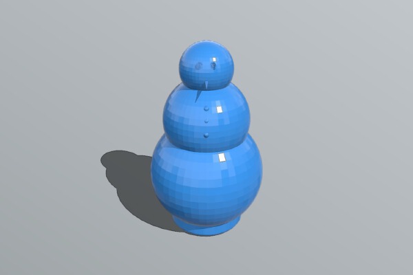 Snowman | 3d print model