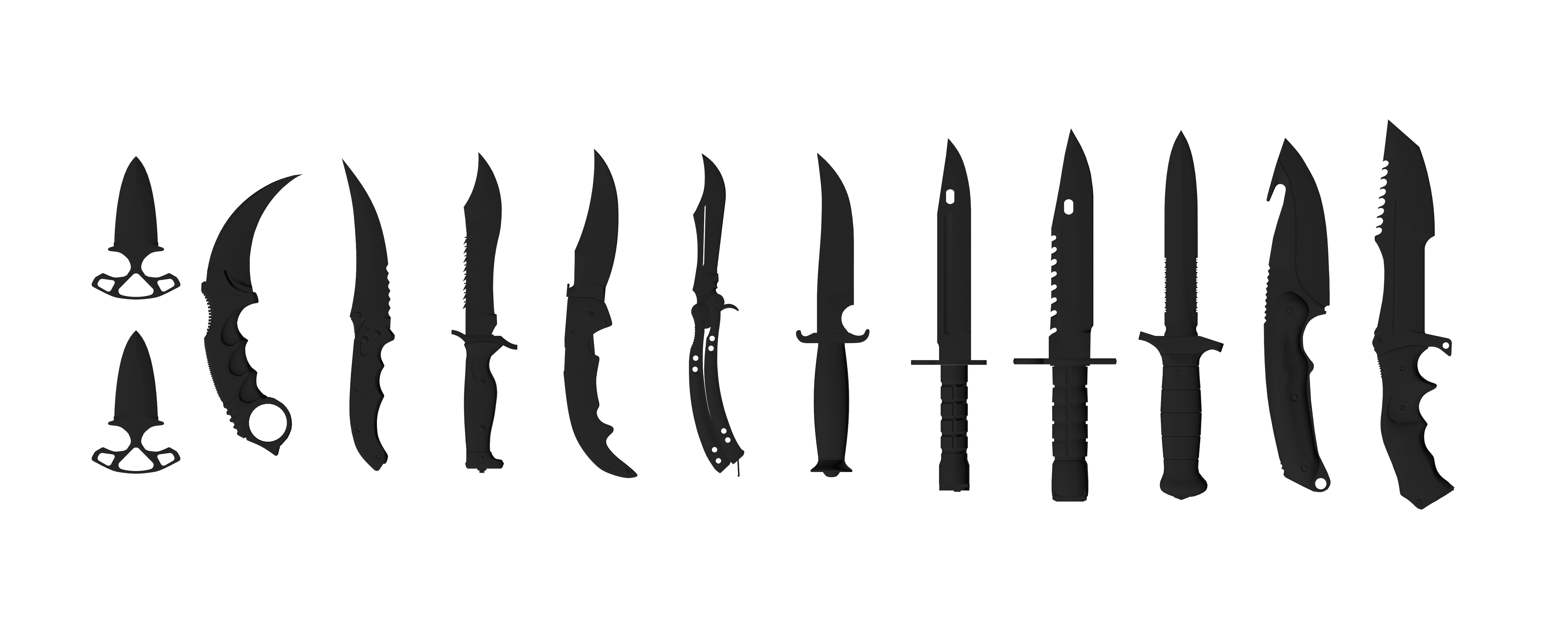 CS:GO Knives [Complete collection] (Updated 18_2-16)