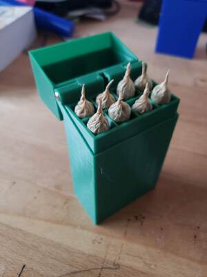 8 Pack Raw King Cone Holder | 3d print model