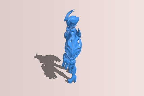 Miss Vi in Game | 3d print model