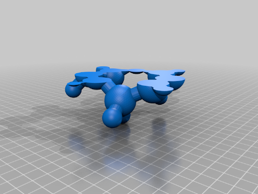 Isomers of cyclooctene | 3d print model