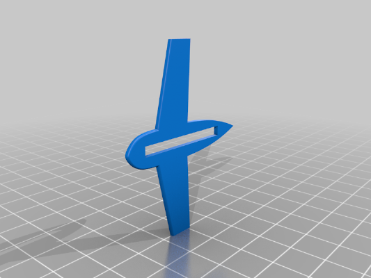 WEATHER VANE AIRCRAFT (Avion girouette) | 3d print model