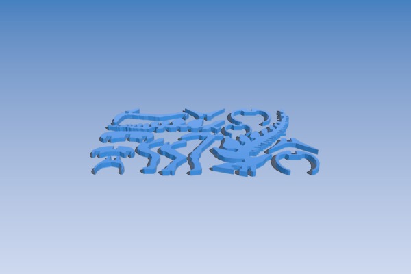 Stegosaurus Kit - Separated pieces (Remix) | 3d print model