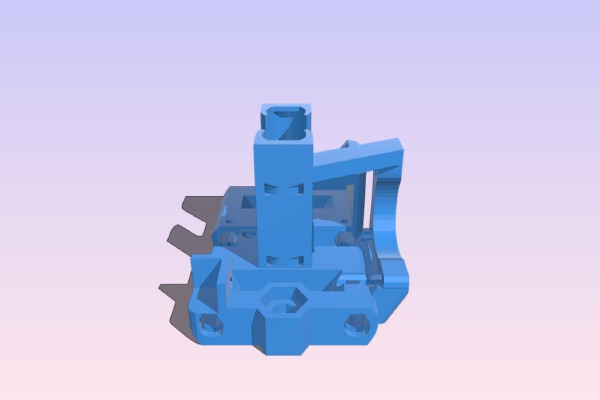 Greg's X-Ends without Upper Nut Trap | 3d print model