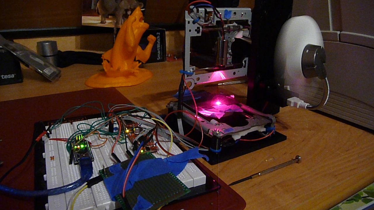 3DPILE - a 40$ DIY Laser Engraver
