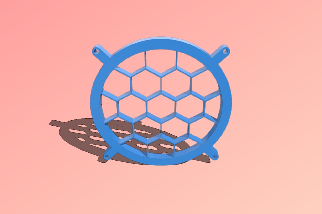 Honeycomb 140mm fan grill