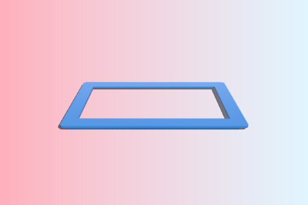 LCD frame for Ender 3 (Pro) | 3d print model