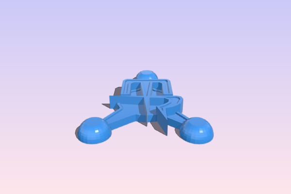 Rick and Morty - Presidant Morty Logo Pin | 3d print model