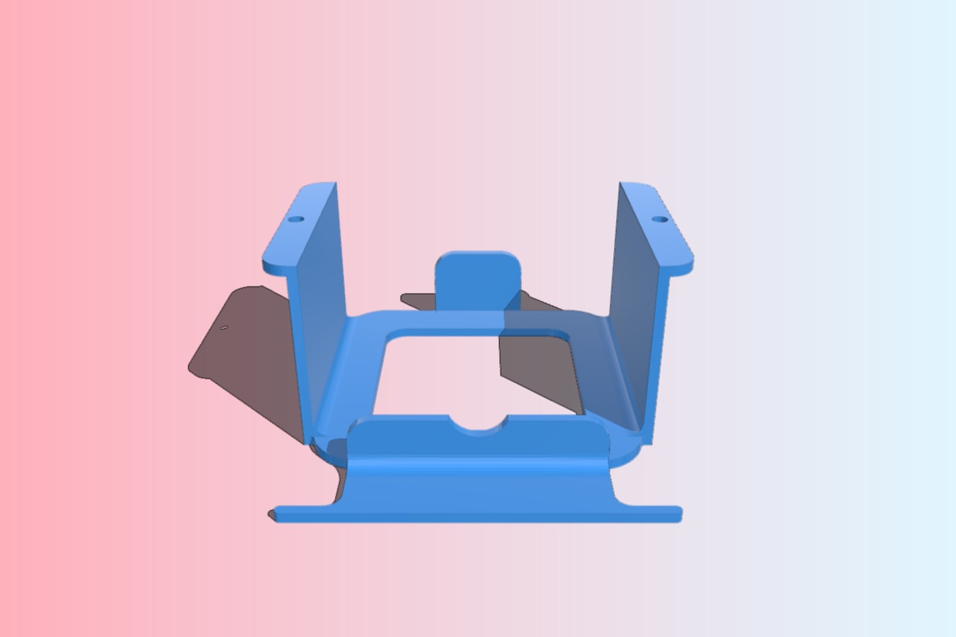 MacBook Pro Power Adapter Under-table bracket