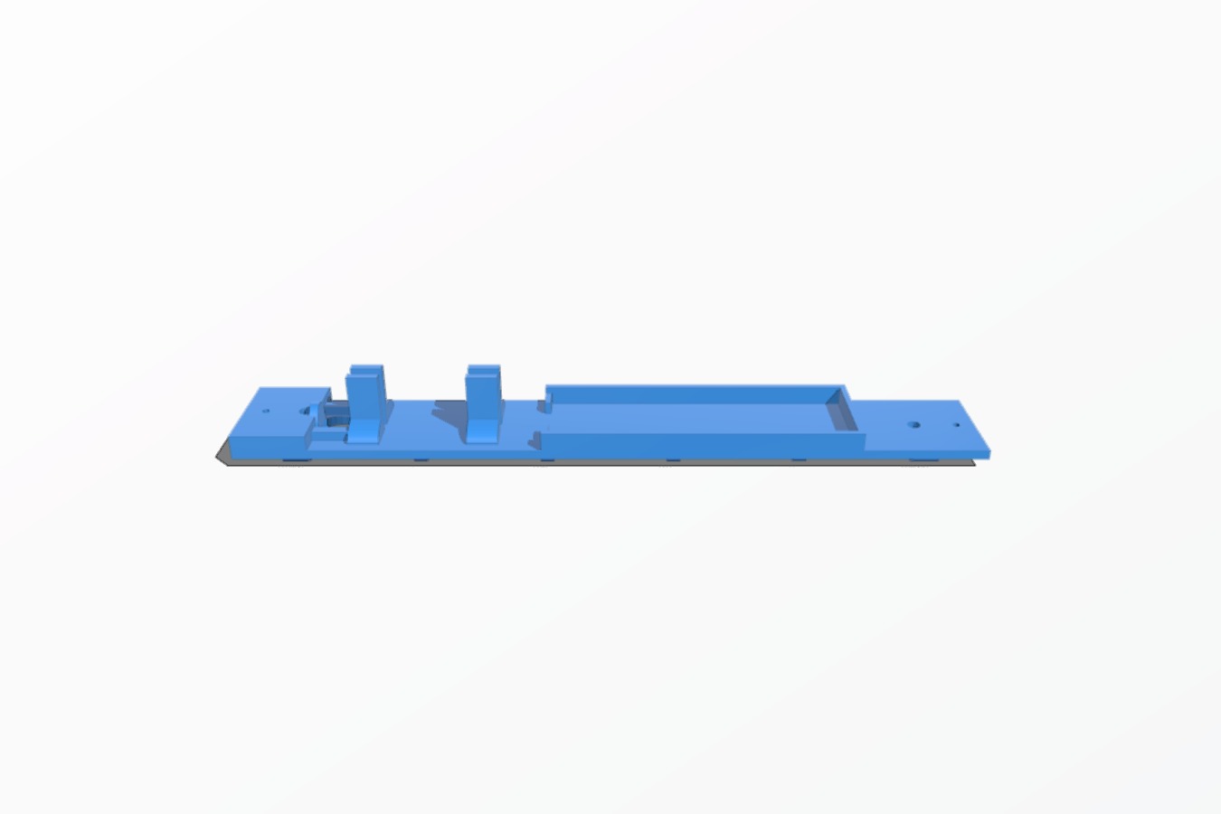 N scale Flat Car for IoTT Purple Hat straight Installation