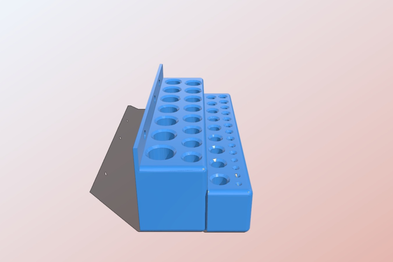 Biltema Pegboard Drill Bit Holder