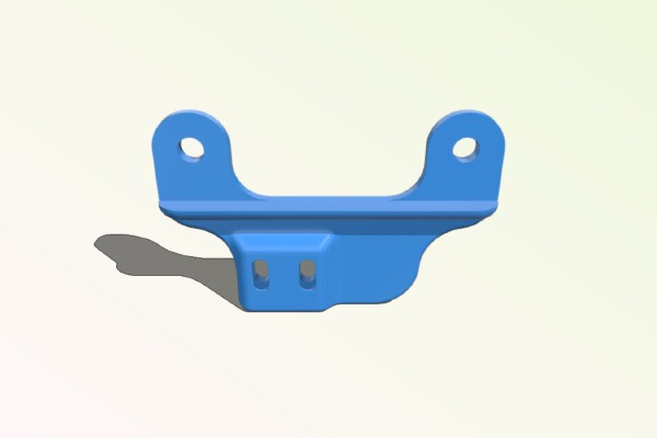 Cable Chain Mount for Modular X-Carriage | 3d print model