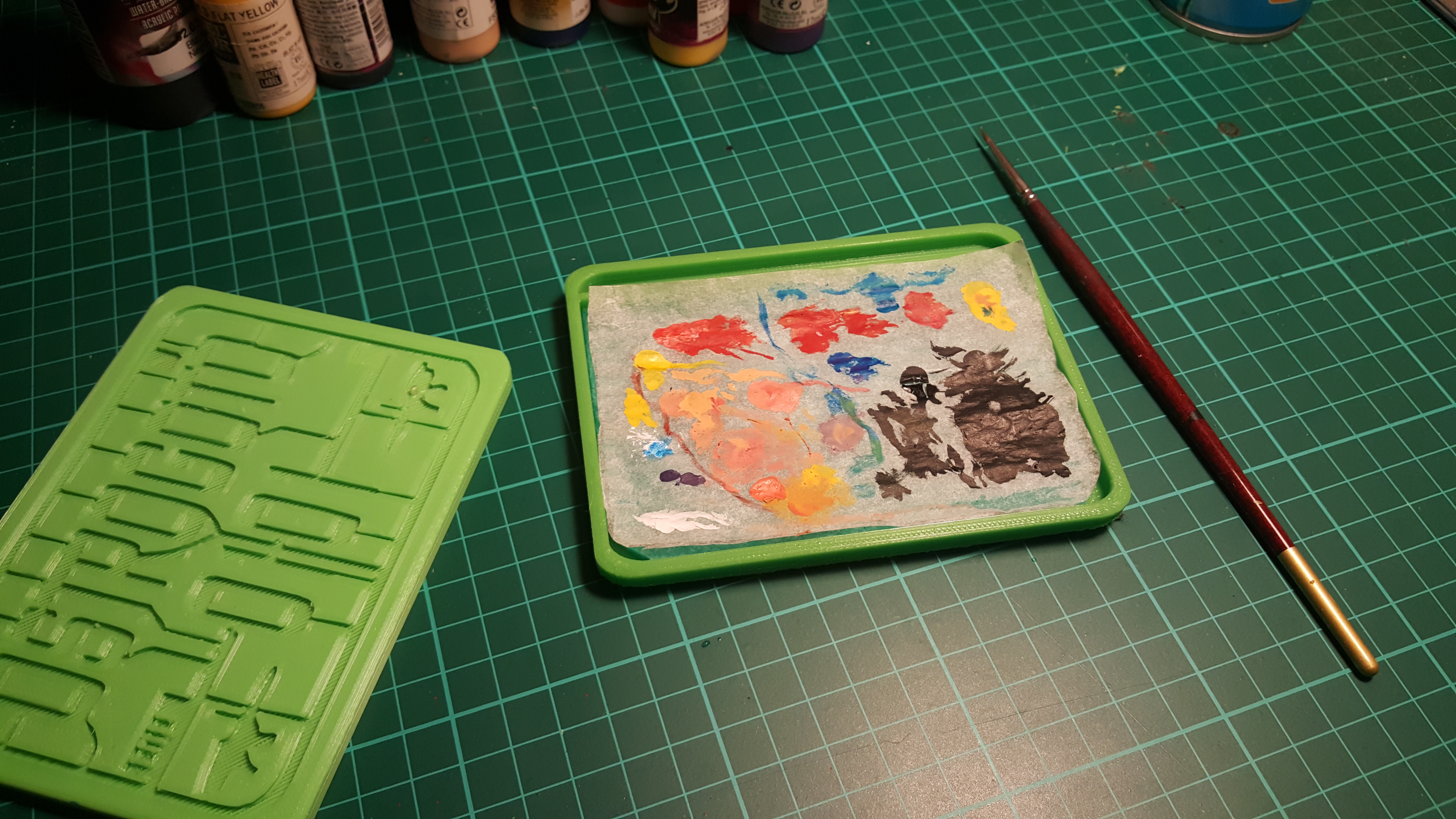 wet palette for acrylic paint