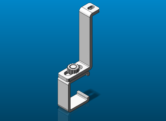 CraftBot holder for GoPro HERO2 | 3d print model