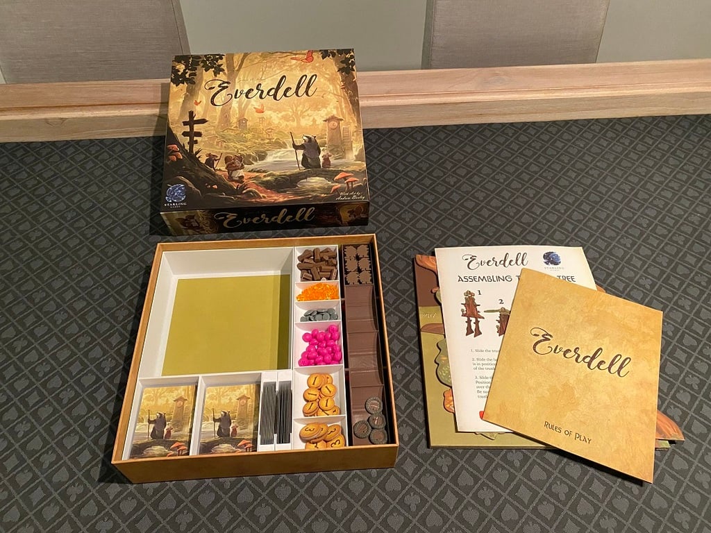 Everdell board game insert