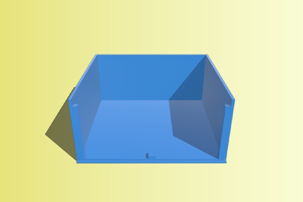 uBITX Ruggedized Hanger Enclosure KE0KHA | 3d print model