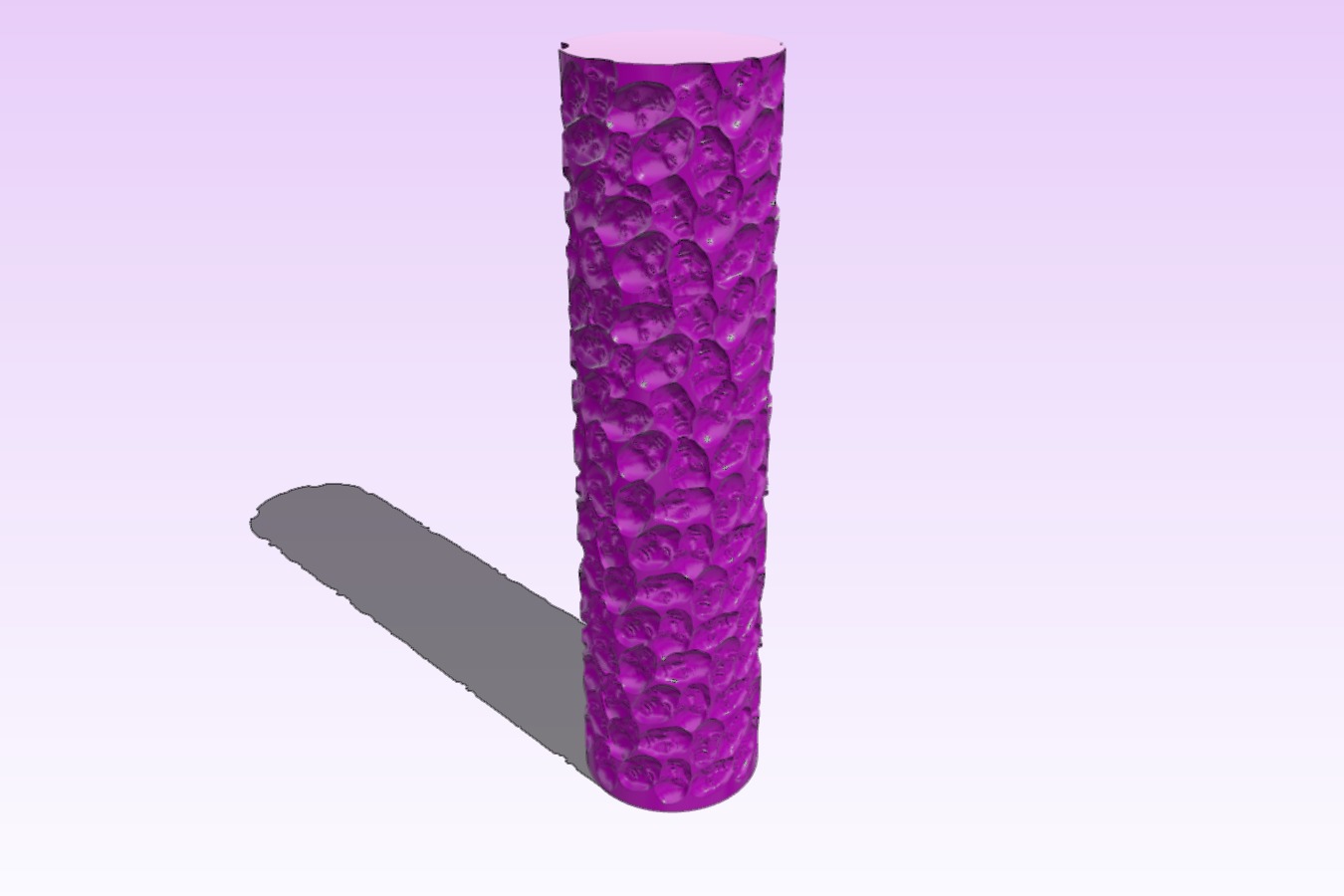 Kingdom Death Stone Face Texture Roller Rolling Pin