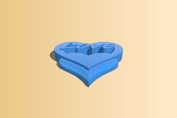 Love | 3d print model