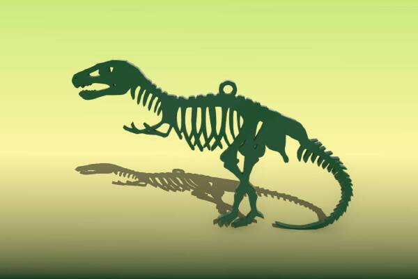 Dinosaur Big Pendant | 3d print model