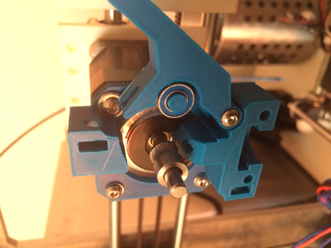 Direct drive hinged extruder 3mm version