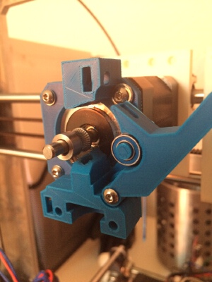 Direct drive hinged extruder 3mm version | 3d print model